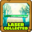 Laser collected