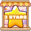 3 stars earned