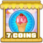 7 coins collected