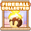 Fireball collected