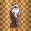 Choco Santas are not recycled into rabbits