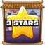 3 stars earned