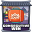 Consecutive win