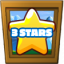 3 stars earned