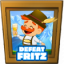 Fritz defeated