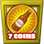 7 coins collected