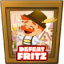 Fritz defeated