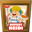 Heidi defeated