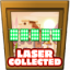 Laser collected