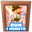 Run 1 minute