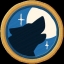 Lone Wolf Badge