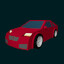 Sporty coupe