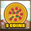 3 coins collected