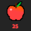 25 apples