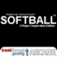 Catch 20 softballs in practice mode