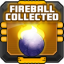 Fireball collected