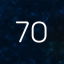 Hit 70 asteroids