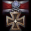 Croix de Chevalier de la Croix de Fer avec Feuilles de Chêne, Glaives et Brillants