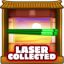 Laser collected