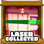 Laser collected