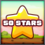 50 stars earned