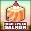Salmon defeated at high speed