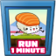Run 1 minute