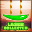 Laser collected