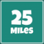 25 miles