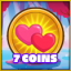 7 coins collected