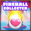 Fireball collected