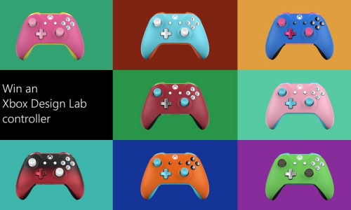 Manette provenant du Xbox Design Lab