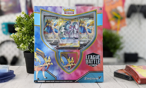 Unboxing du Deck Combat de Ligue – Zacian-V