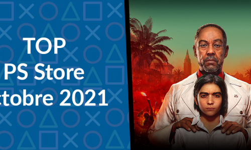 Jeux les plus téléchargés sur le PlayStation Store au mois de octobre 2021