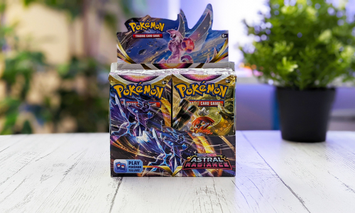 Unboxing d'une display Pokémon Astres Radieux