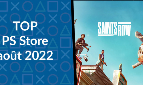 Jeux les plus téléchargés sur le PlayStation Store au mois d'août 2022