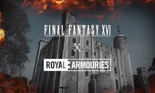 Exposition de l'épée de Final Fantasy XVI à la Tour de Londres