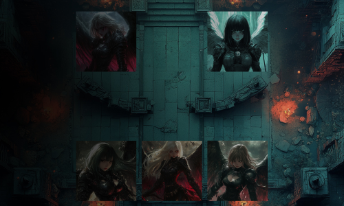 5 Dark Angels Avatar Bundle