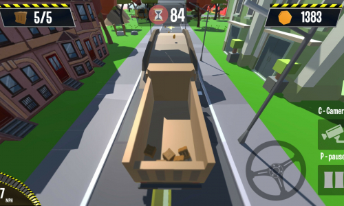 Cargo Transportation: Low Poly