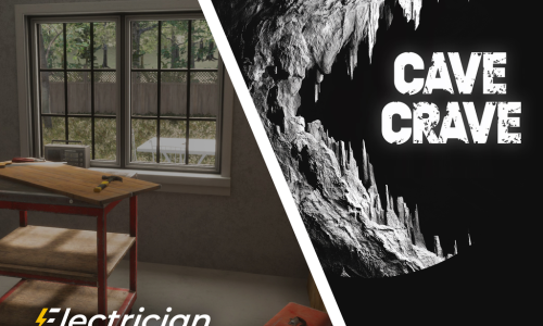 Cave Crave + Electrician Simulator VR bundle