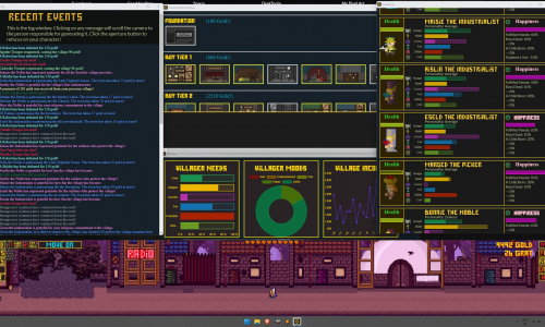 Desktopia: A Desktop Village Simulator