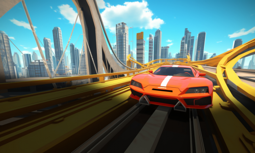 Extreme Skyway Racer Simulator