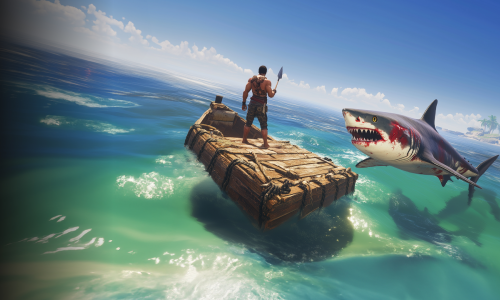 Float Survival- Ocean Shark Survivor