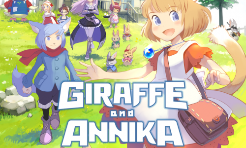 Giraffe and Annika