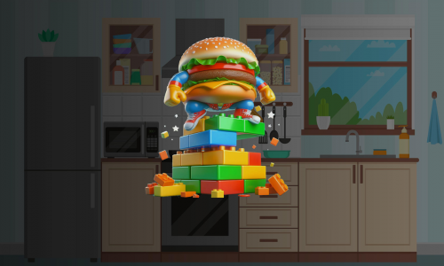 The Jumping Burger Climb - 