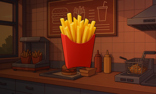 The Jumping Shaped Fries - 