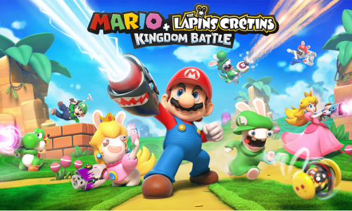 Mario + The Lapins Cretins Kingdom Battle 