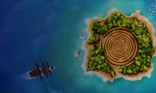 Pirate Treasure: Island of Mazes