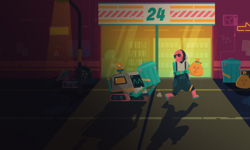 PixelJunk Scrappers Deluxe