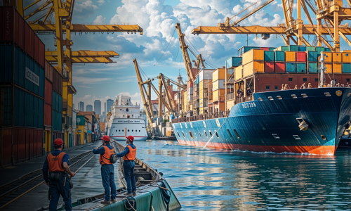 Port Logistics Simulator: Dockside Harbor Handling